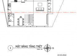 Thiết Kế Nhà 1 Trệt 1 Lầu Phong Cách Tân Cổ Điển